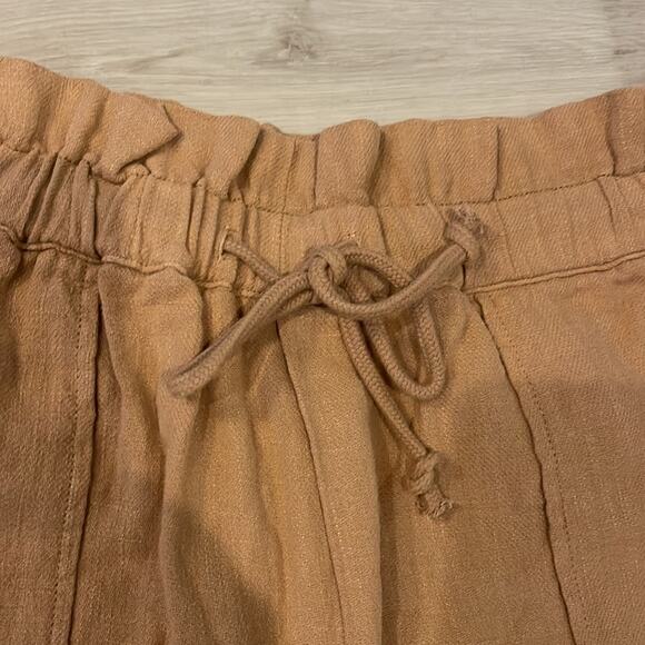 Blank NYC NWT Incense Shorts Tan 100% Ramie - Picture 7 of 13